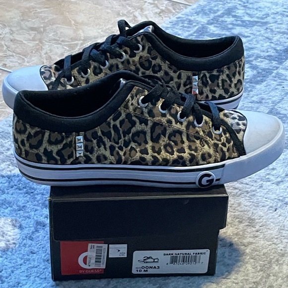 g by guess leopard sneakers